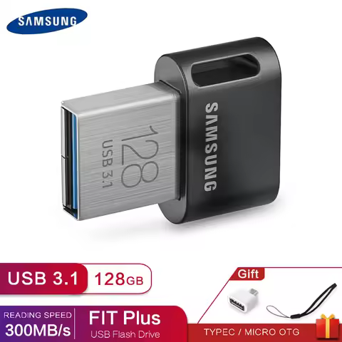 Samsung USB3.1 400MB/S Flash Drive Pendrive 256g 128gb 512GB 64gb Metal Mini Flash Memoria Stick Fit