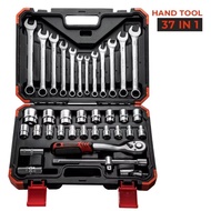 Complete socket wrench size 8mm - 32 mm