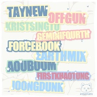 Thai BL Couple Names Cute Sticker | Assastoreph