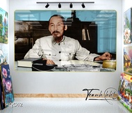 Tranh tráng gương Bác Hồ gương mặt của lịch sử treo tường HQC42