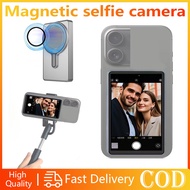 4K Magnetic Phone Selfie Monitor Screen for Smartphone Rear Camera Selfie Vlog Live Stream for Phone