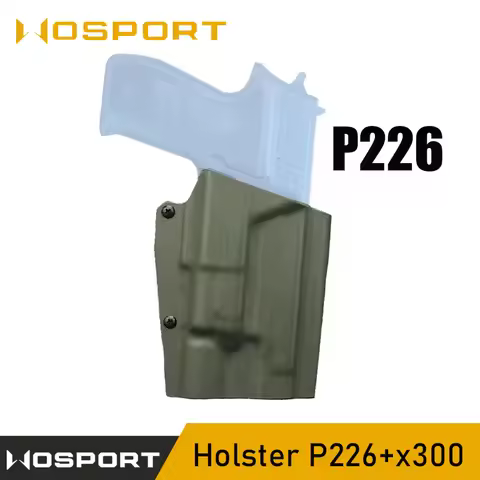 Tactical pistol holster P226+x300 3mm flashlight tactical quick draw holster Kydex hunting holster h