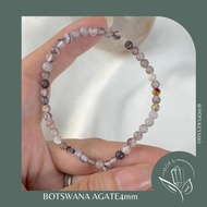 Botswana Agate Natural Crystal Bracelet