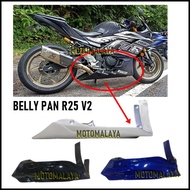 YAMAHA R25 V2 BELLY PAN FIBRE / UNDERCOWL R25 V2 / R25 V2 LOWER COVER BELLYPAN