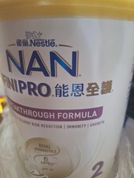 雀巢 NAN 能恩全護 2號奶粉800g罐有凹。