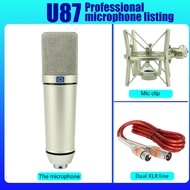 RAYHAYES u87 large diaphragm condenser microphone studio microphone Game microphone Entertainment mi
