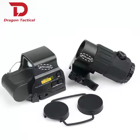 Tactical 558 Red Dot Holographic Sight Paired With G33/G43/G45 Rifle Optic Scope Outdoor Hunting Acc