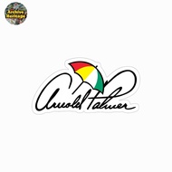 Arnold Palmer umbrella logo golf brand diecut sticker