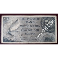Promo uang kuno 50 gulden 1946 emisi Federal Berkualitas