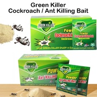 [ GREEN KILLER ] Cockroach & Ant Killing Bait | 1 Box 50 Packs x 5g | Roach Ant Killer