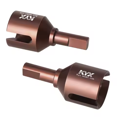 KYX Racing Hard Steel Gearbox Joints Shafts Upgrades Parts Accessories for 1/10 RC Truck Tamiya DT04