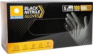 5Mil Nitrile Gloves. Black. Latex Free. Powder Free. Value for Money. 5 Mil Nitrile Gloves