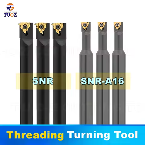 TUOZ SNR SNL Internal Thread Turning Tool 0010K11 0016Q16 0020R16 R0025S22 Compatible with 11IR 16IR