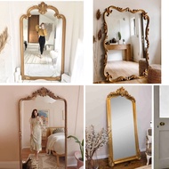 [PRE ORDER]  Anthropology Mirror European French Classic Retro Vintage Mirror
