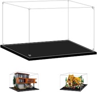 Display Case for Lego 21354 Twilight The Cullen House, 43242 Snow White and The Seven Dwarfs' Cottag