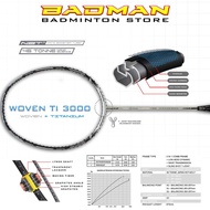 Felet Woven Ti 3000 High-end Racket Badminton Racket Racket Badminton Original 3u 86 gram 4u 82 gram