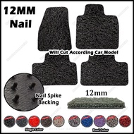 For Toyota Sienta (7 Seater) Carpet 12MM 18MM Magic Grip Nail Spike Customized PRE CUT Carpet Car Ka