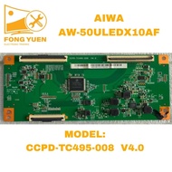 AIWA TV TCON BOARD AW-50ULEDX10AF