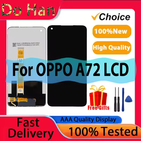 LCD Display For OPPO A72 LCD Display Touch Screen Digitizer Assembly For OPPO A72 LCD Screen Replace