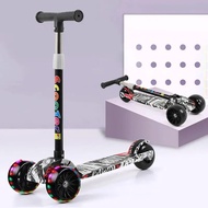 【Clearance Markdowns】 Children's Scooter 3 Wheel Scooter Adjustablesteelflash Wheels Kick Scooter For 3-12 Year Foldable Kids Scooter Sport Toy