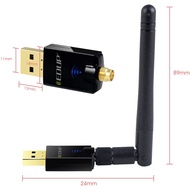 Wifi Adapter EDUP Wireless Adapter Usb Wifi Dongle AC600Mbps(5G 433Mbps/ 2G 150Mbps) Dual Band 2dBi 