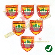Bordir Bet Logo Kwartir Sumatera Selatan Emblem Kwarda Sumsel