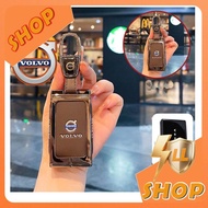 [READY] VOLVO EX30 Leather Key Shell volvo ex30 Car Logo Key Cover Car Logo Hand Strap Metal Buckle 