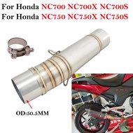 【In-Demand Item】 Slip On For Honda NC700 NC700X NC750 NC750X NC750S 2012 - 2023 Motorcycle Exhaust E