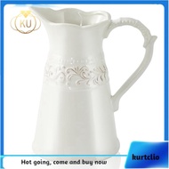 Pitcher Vase Farmhouse Vase Pitcher Vases for Flowers Flower Vase Pitcher White Pitcher Vases for Fl