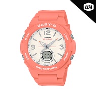 [Watchspree] Casio Baby-G Standard Analog-Digital Orange Resin Band Watch BGA260-4A BGA-260-4A