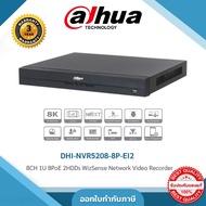 Dahua WizSense NVR 8CH 8PoE 1U Model NVR5208-8P-EI2