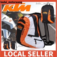 KTM Style Motorcycle Riding Backpack Waterproof Outdoor Travel Touring Adventure Biker Backpack beg 