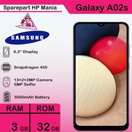 Samsung Galaxy A02S 3/32 Gb Garansi Resmi - Warna Random