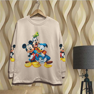 Pakaian wanita oversize karakter Micky mouse 2 Trend
