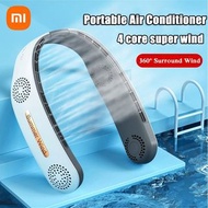 Xiaomi Hanging Neck Fan Portable Bladeless Ventilador 4 Nuclear USB Rechargeable Fan 360 Degree Air 