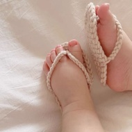New Style Newborn Photography Props Mini Crochet Small Slippers Baby Photo Hundred Days Baby Photogr