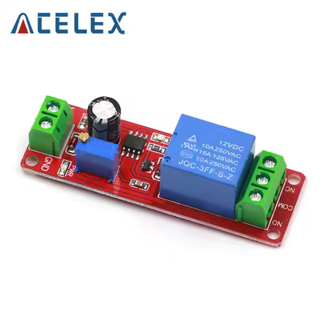 NE555 DK555 Timer Switch Adjustable Disconnect Module Time delay relay Module DC 12V Delay relay shi