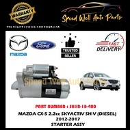 [ FORD/MAZDA STARTER ] MAZDA CX-5 2.2c, CX5 SKYACTIV (DIESEL) STARTER ASSEMBLY (SH1B-18-400)
