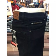 Celana hugo boss HITAM PEKAT celana boss pria celana panjang pria hugo boss celana jeans pria hugo b
