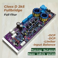 Class D D2k5 Fullbridge dual feedback full fitur drifer Class D power amplifier