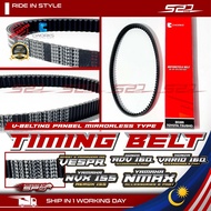 V Belting CWORKS NVX V2 NMAX V2 ADV VARIO 160 VESPA 2V Timing Belt Panbel Mirrorless Type ( B8R-E764