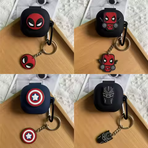 Cartoon Silicone Bluetooth Earphone Protective Case Suitable for SHOKZ OpenFit 2 T920 Scratch Resist