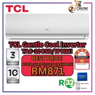 TCL 1.0HP / 1.5HP / 2.0HP / 2.5HP Aircond Elite Series Inverter 4&5 Stars & Non-Inverter Air-conditi