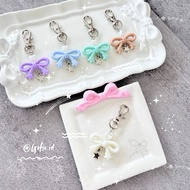 1pcs - Bag charm ribbon coquette | Keychain coquette | Ribbon Keychain