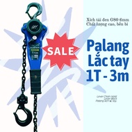 Chain hoist, 1T G80 chain hoist, 3 meters long (Hand hoist)