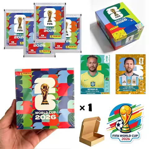Genuine Panini Soccer Card 2026 World Cup Champion Sticker Pack Panini Card Soccer Memorabilia Colle