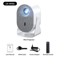 GOOJODOQ Bluetooth 5.0 Large Screen Portable Projector