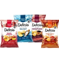 Bluebird Potato Chips | Original | NEW!! Kiwi Flavourites | Delisio x1pc BBQ Ribs / Pizza
