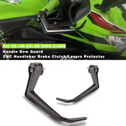 Motorcycle Accessories Brake Handle Protects CNC Hand Brake Clutch Levers Guard For Ninja 400 500 ZX