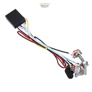 STARYSWAY ​EQ Equalizer Preamp Circuit​, ​With Fittings​ ​9V Pickup Battery Holder ​ ​2 Band Active 